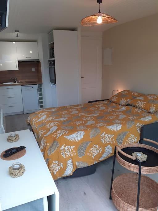 Studio Canape Convertible 2 Pers Avec Jardin Et Parking Clos Merlimont-Plage Kültér fotó